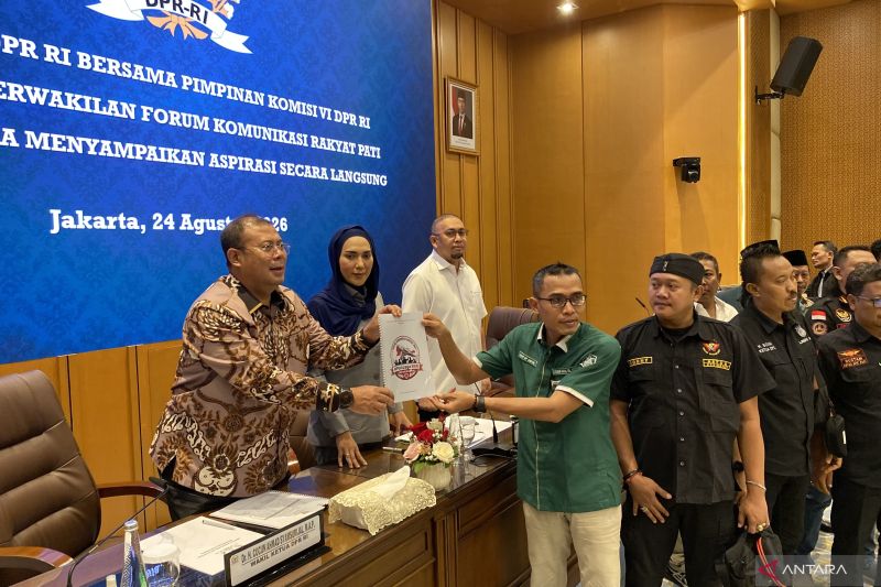 DPR tindak lanjuti aspirasi Forum Komunikasi Rakyat Pati